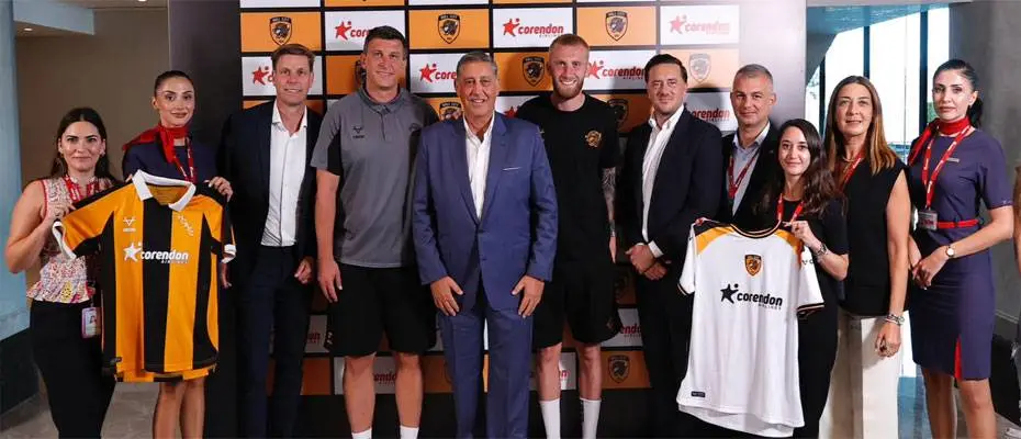Corendon Airlines, Hull City'nin Premier Lig hedefine destek veriyor