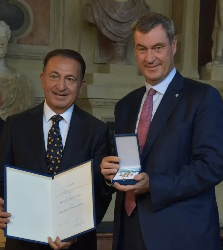 Bayerischer Verdienstorden für den türkischen Arzt Dr. İsmail Baloğlu