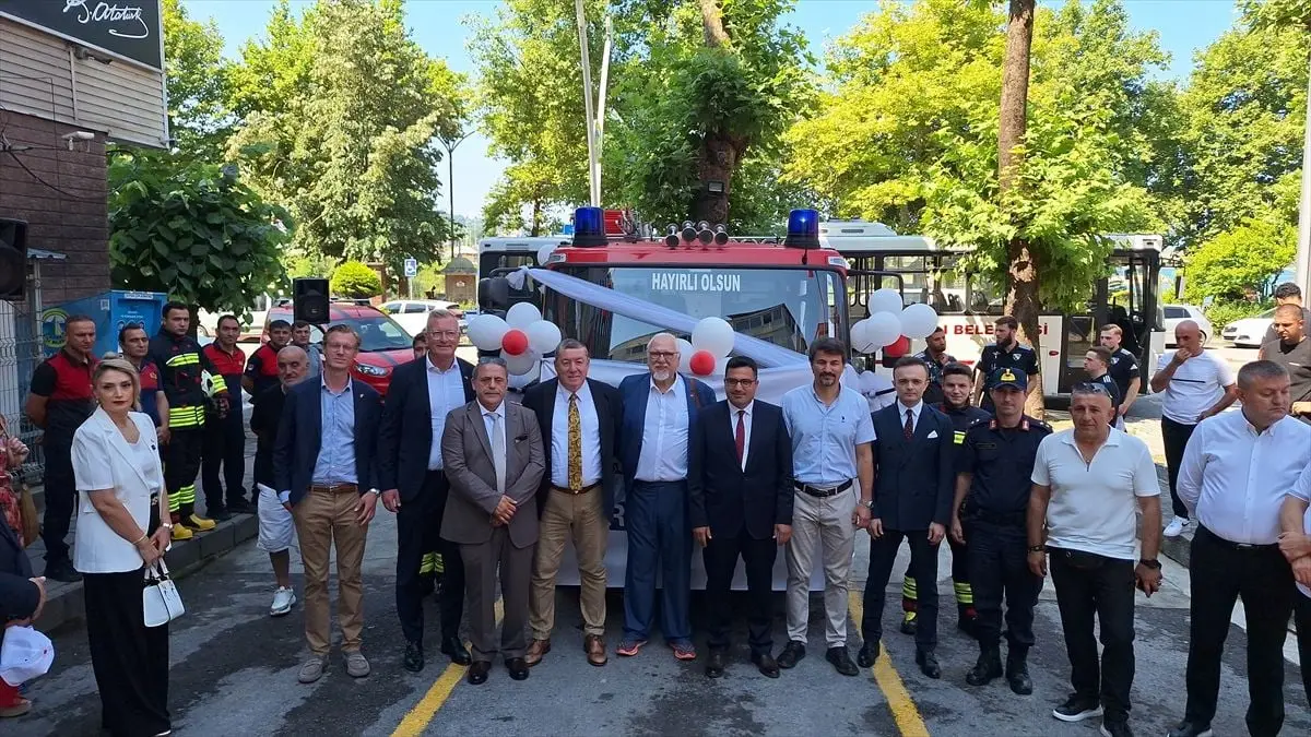 Businessman Erdoğan: I Donated a Fire Truck to Alaplı