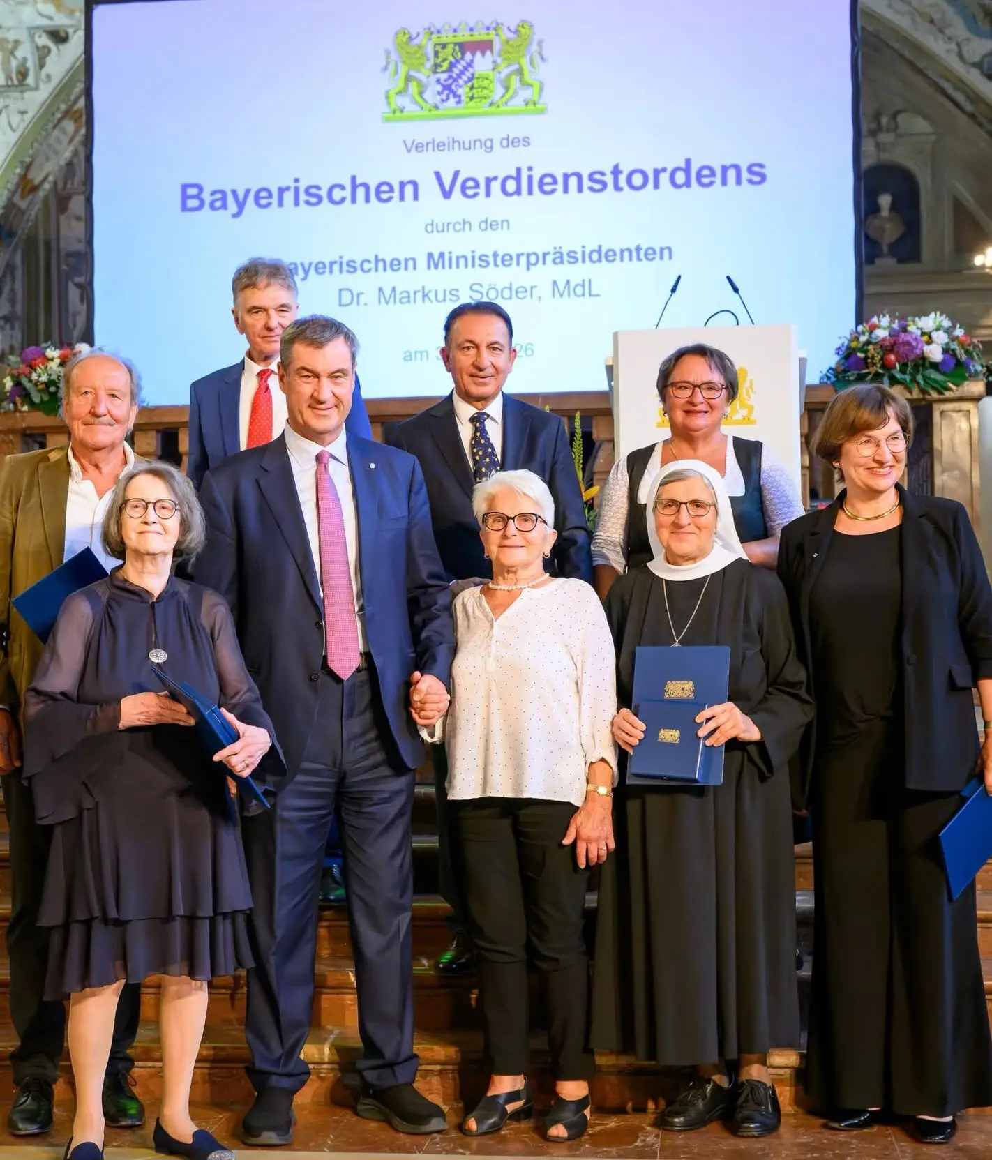 Söder: „Bayerischer Verdienstorden ist nicht käuflich, er wird verdient“