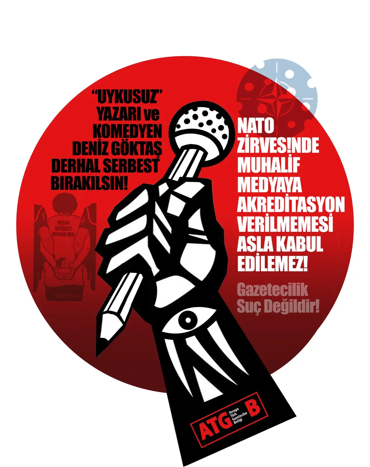 ATGB Slams Accreditation Denials, Detentions Ahead of NATO Summit: "Press Freedom Cannot Be Suppressed"