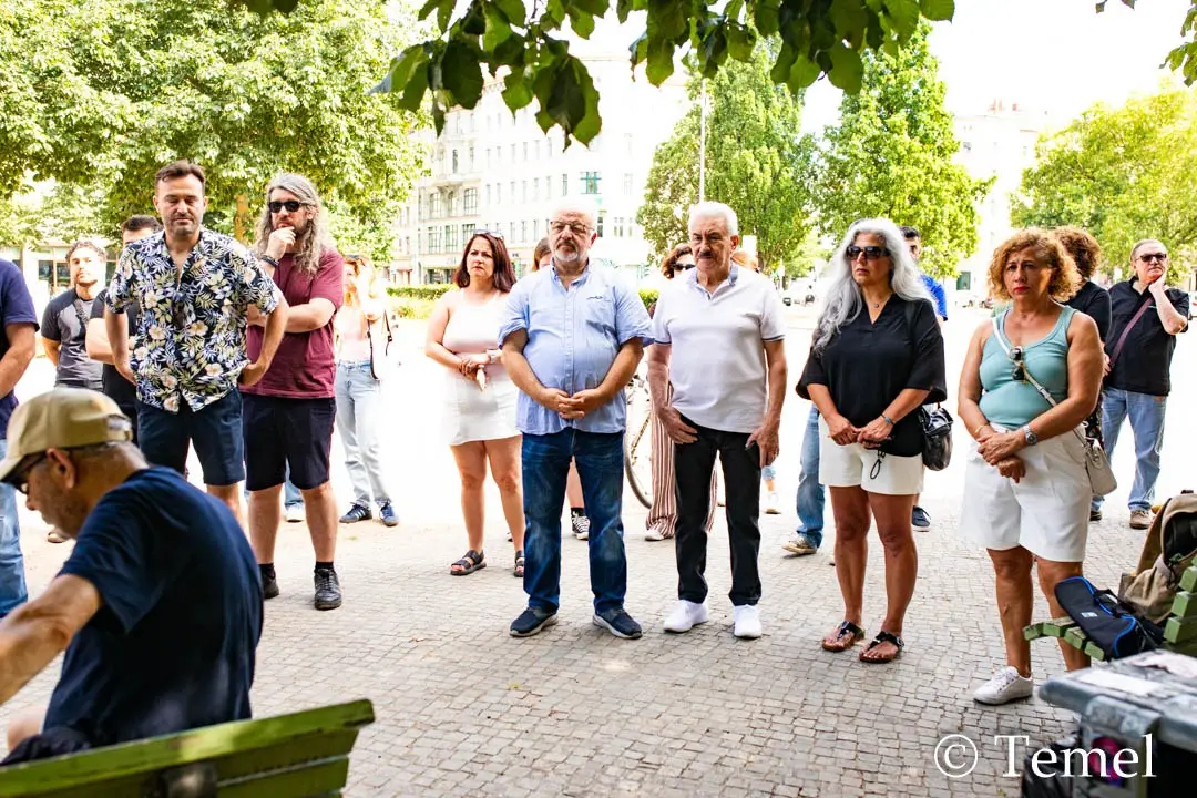 Deniz Göktaş Support Rally in Berlin