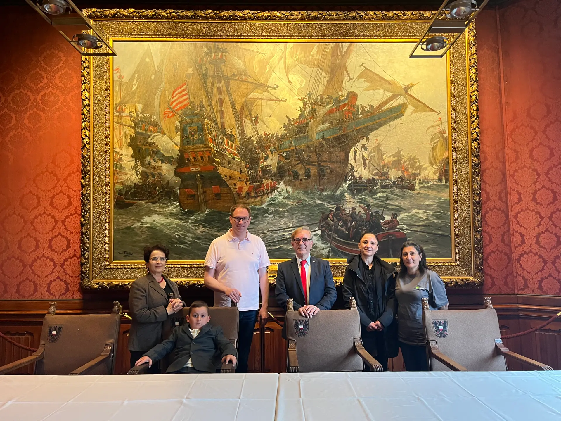 TÜRGEM Visits Lübeck Mayor Lindenau