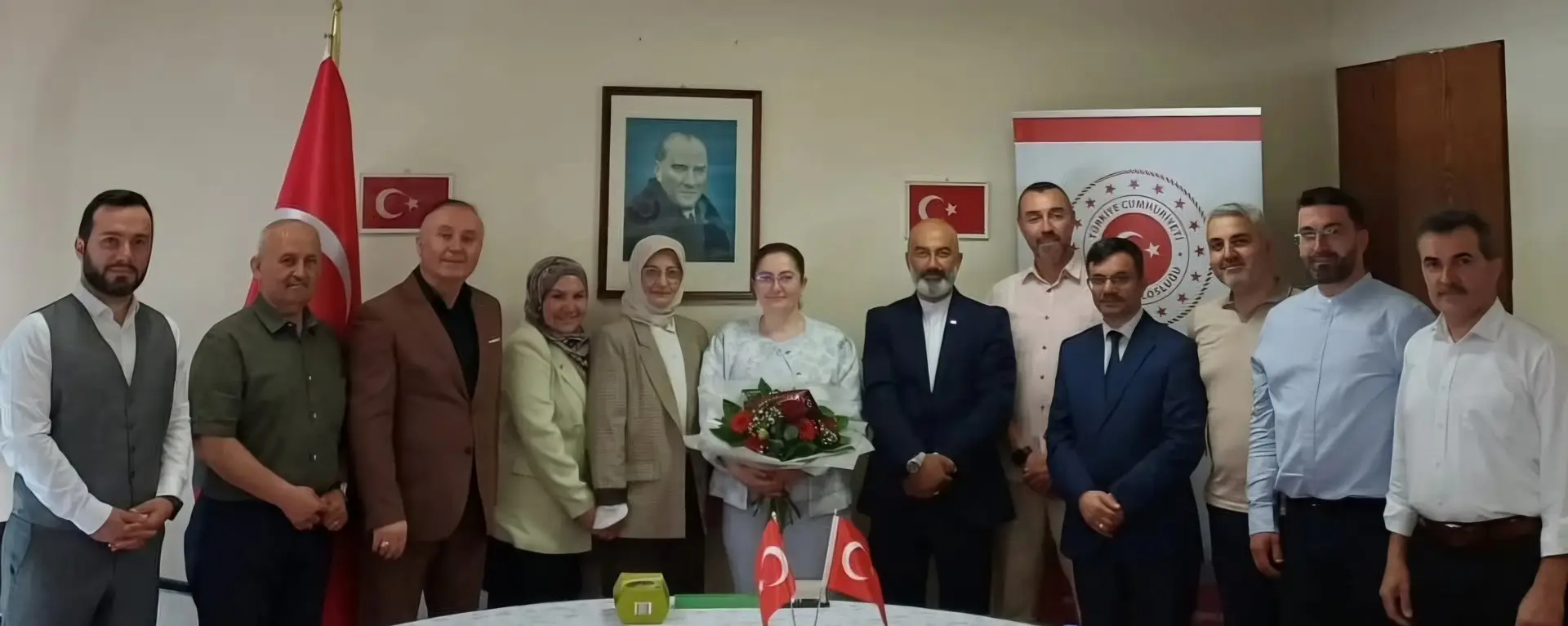Başkonsolos Cebeci'ye veda ziyareti