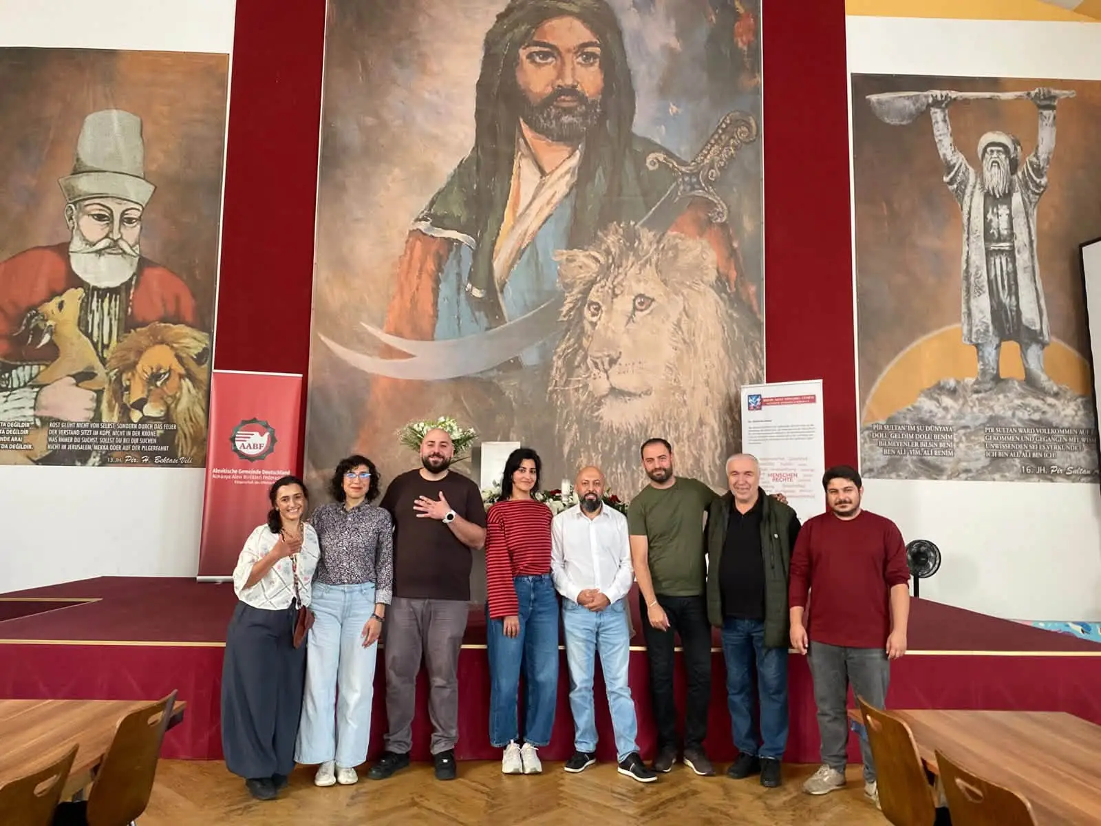 Aufruf in Berlin zur Strafverfolgung der Angeklagten des Sivas-Massakers in Deutschland