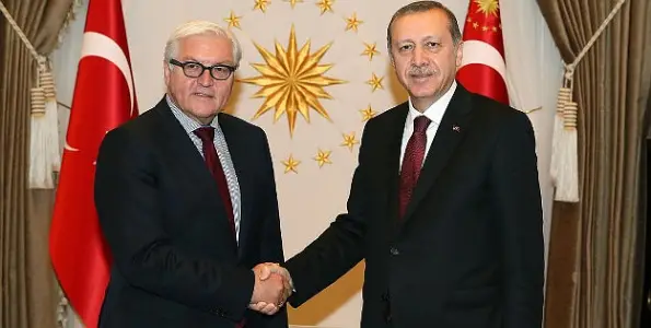 Almanya Dışişleri Bakanı Steinmeier Türkiye'de