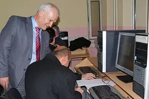 Hakkâri'de bilgisayarlı muhasebe dersi