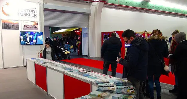 Almanya'da YTB standına yoğun ilgi