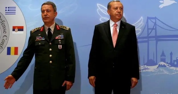 Erdoğan ve Akar'dan NATO'ya YPG mesajı