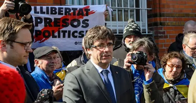 Eski Katalan lider Puigdemont serbest bırakıldı