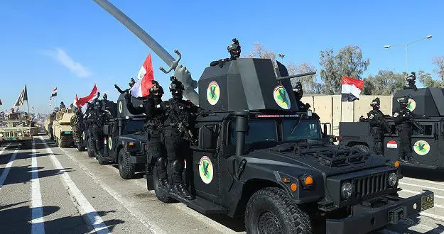 Irak'ta 'DEAŞ zaferi' için askeri töreni
