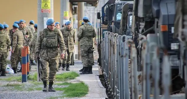 Suriye sınırına askeri sevkiyat
