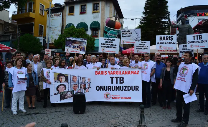 Antalya Tabip Odası’ndan tepki