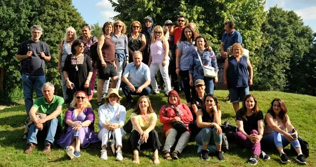Finkenwerder yarımadasında gezi ve piknik