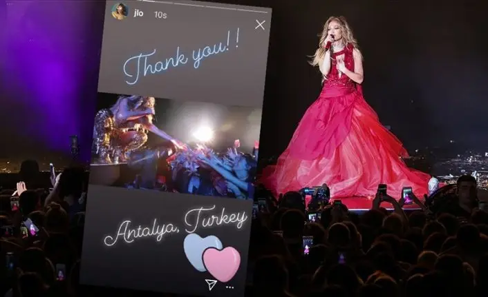 Jennifer Lopez'den Türkiye paylaşımı
