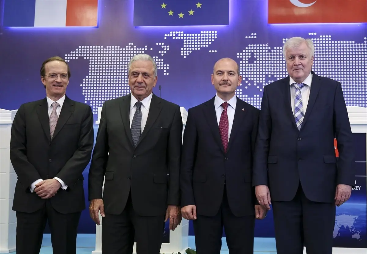 Türkiye, AB, Almanya ve Fransa göç sorununu masaya yatırdı