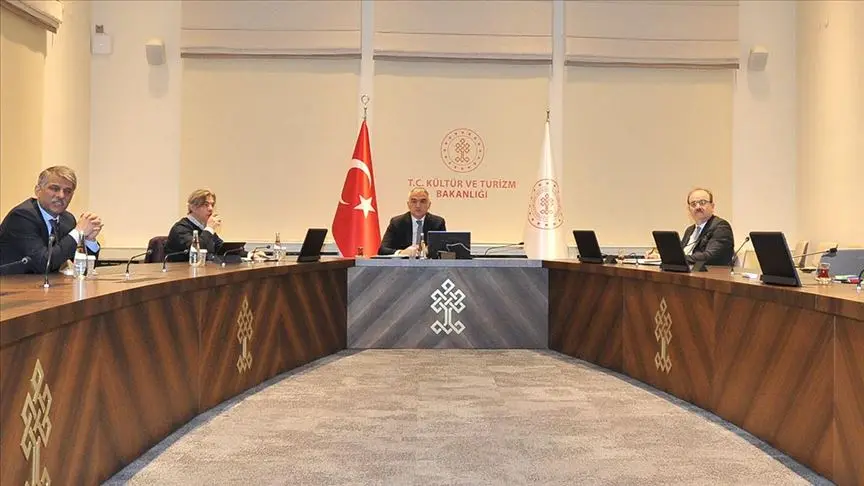 Turizm Bakanı Ersoy, AB büyükelçileri ile video konferansla toplantı yaptı