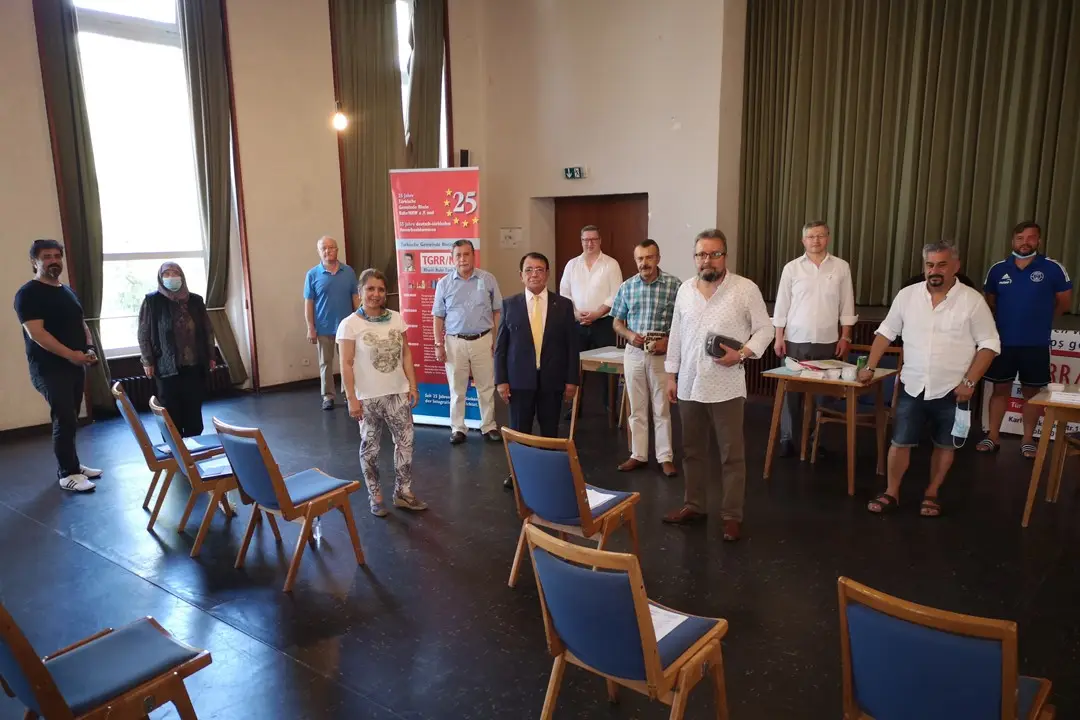 Rhein-Ruhr Türk Toplumu Mustafa Okur ile güven tazeledi