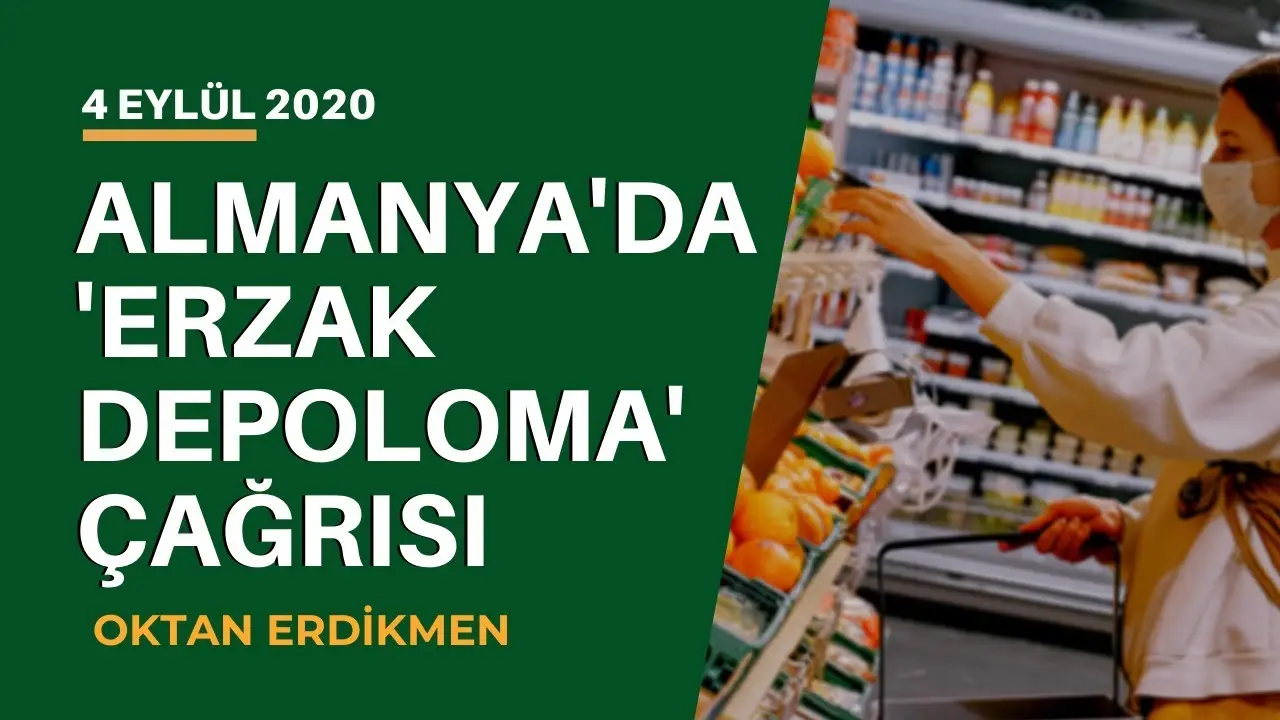 Almanya'da halka erzak depolama çağrısı