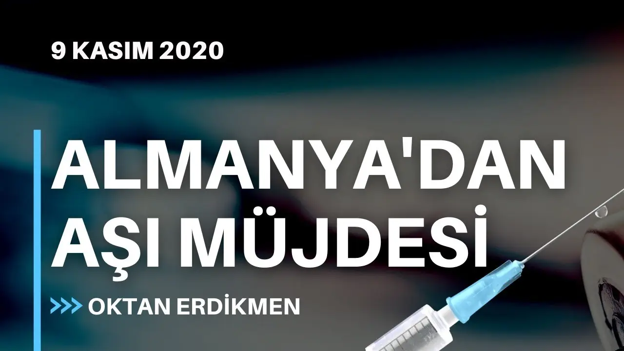 Almanya'dan aşı müjdesi