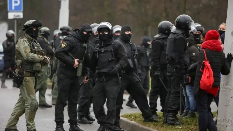 Belarus'ta Ağustos Ayından Bu Yana Süren Gösterilerde Yeni Gözaltılar