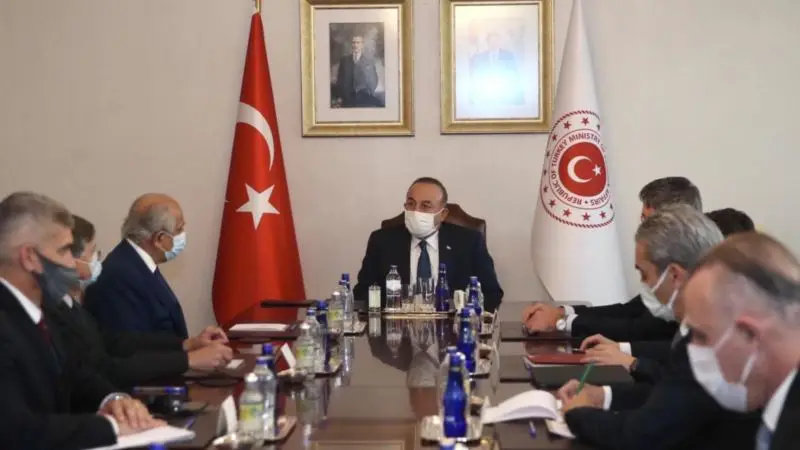 Çavuşoğlu Halilzad'la Afganistan’daki Gelişmeleri Görüştü