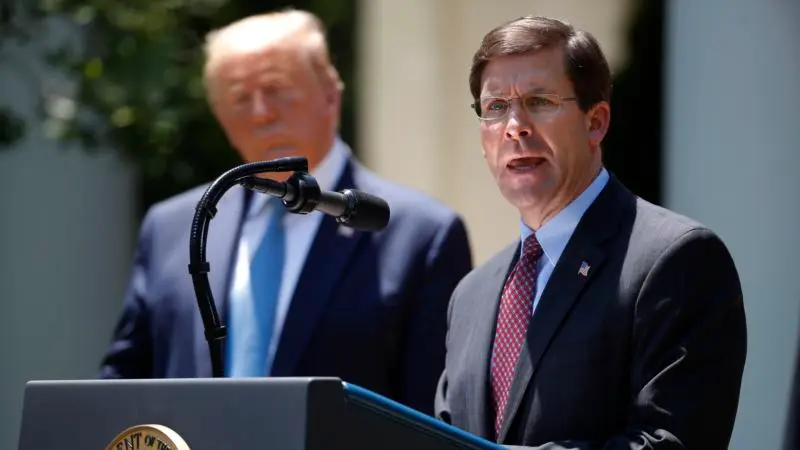 Trump Savunma Bakanı Esper'ı Görevden Aldı