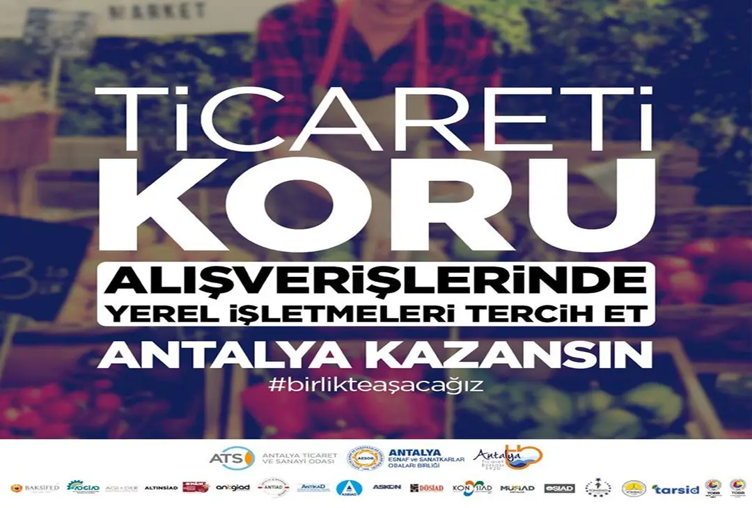 Antalya’da meslek örgütleri dayanışması