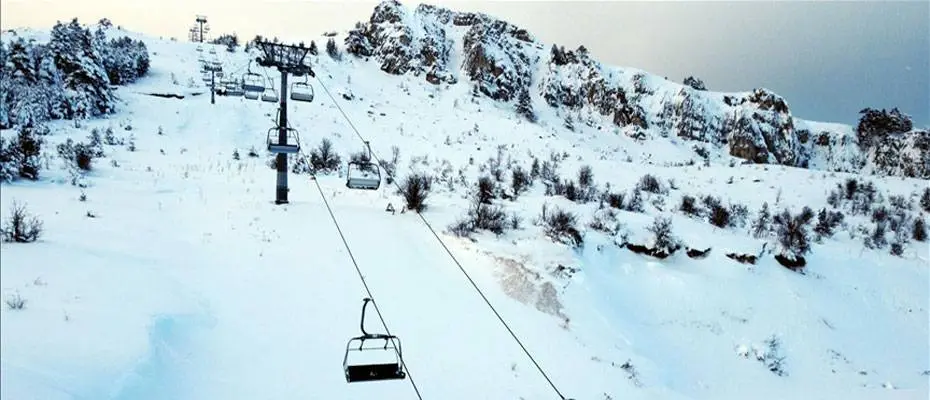 Kartepe, Kartalkaya ve Keltepe kayak merkezleri yarıyıl tatiliyle hareketlendi