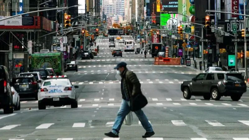 Salgın New York’u 'Hayalet Kent'e Dönüştürdü