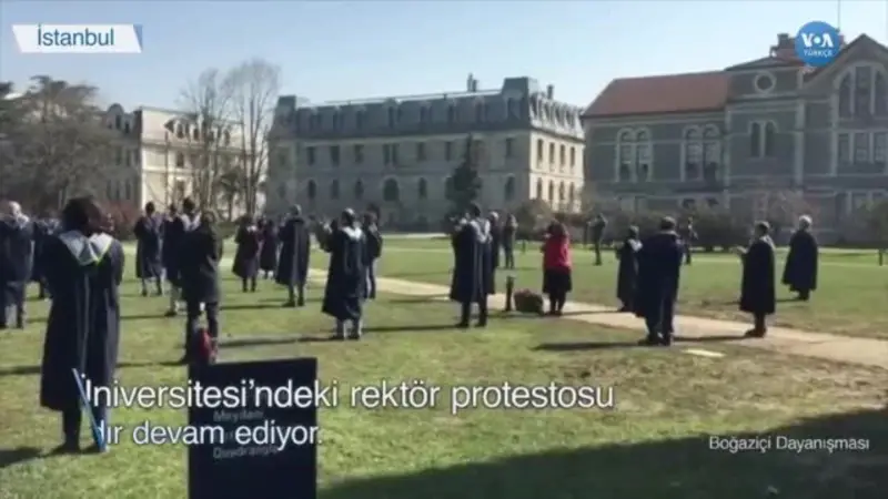 Boğaziçi Öğrencileri: ‘‘Kayyum Rektörler İstifa Etmeli"