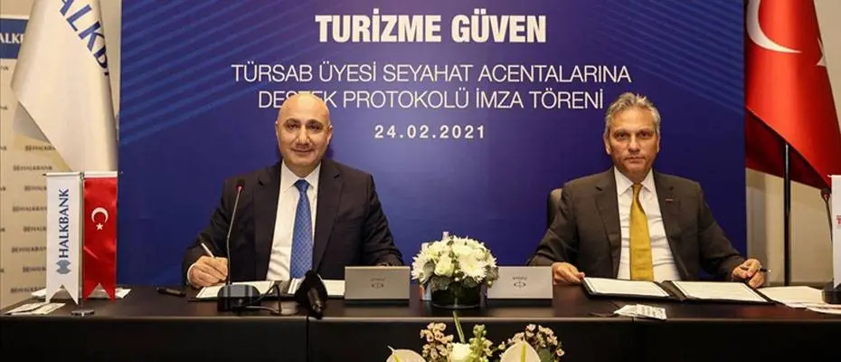 Halkbank’tan 'TÜRSAB Üyesi Seyahat Acentelerine Destek Paketi'