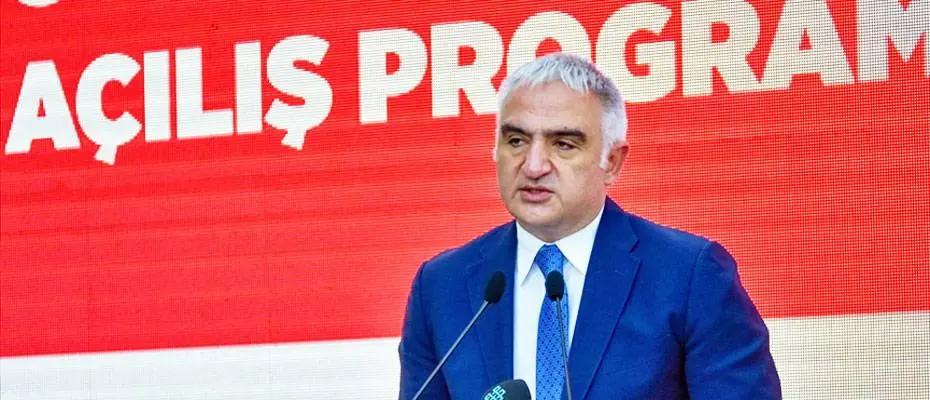 Bakan Ersoy: Bakanlığımızın projeleri kapsamında turizmi 81 vilayete yaymak var