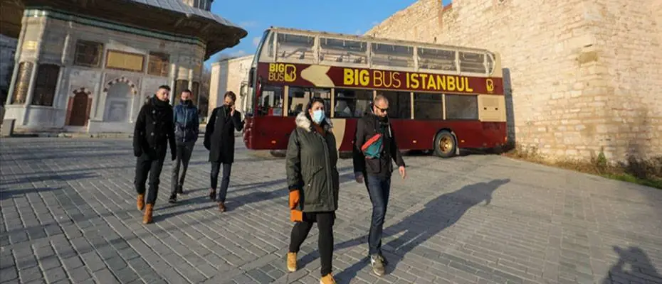 Salgında İstanbul'u ziyaret eden Bosnalı gazeteciler 'güvenli turizm' olanaklarına hayran kaldı