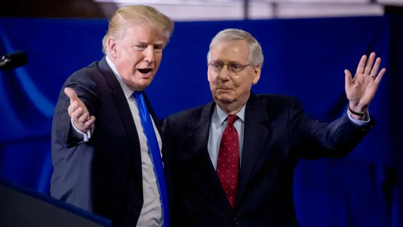 Trump’tan McConnell’a Eleştiri