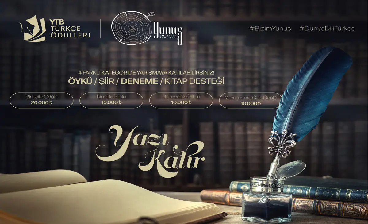 YTB “Türkçe Ödülleri Yunus Emre Özel” yarışması düzenliyor