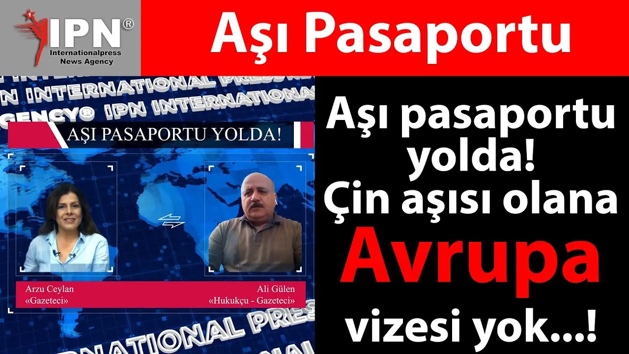 Aşı pasaportu yolda! Çin aşısı olana Avrupa vizesi yok...!