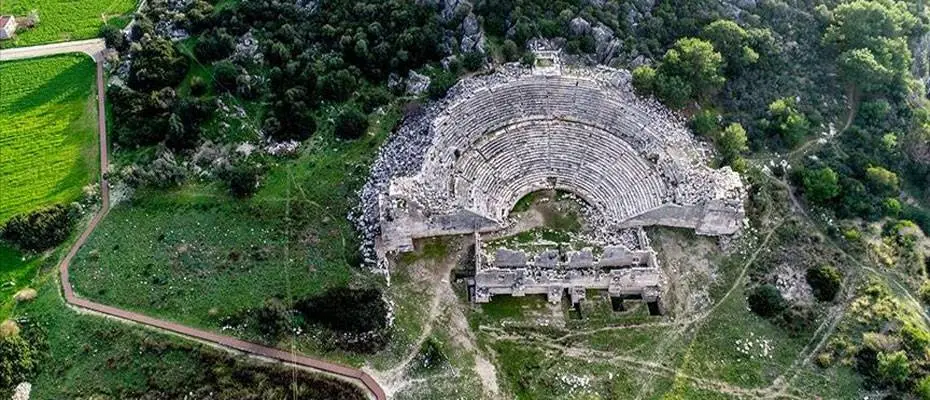 Patara Antik Kenti, 14ncü Travel Turkey İzmir Fuarı'nda ilgi odağı oldu