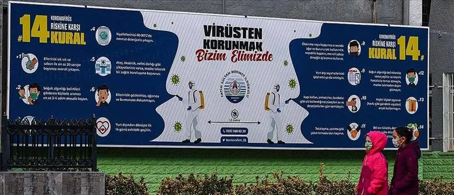 Türkiye'nin 1 yıllık Kovid-19'la mücadele sürecinin 'tedbir karnesi'