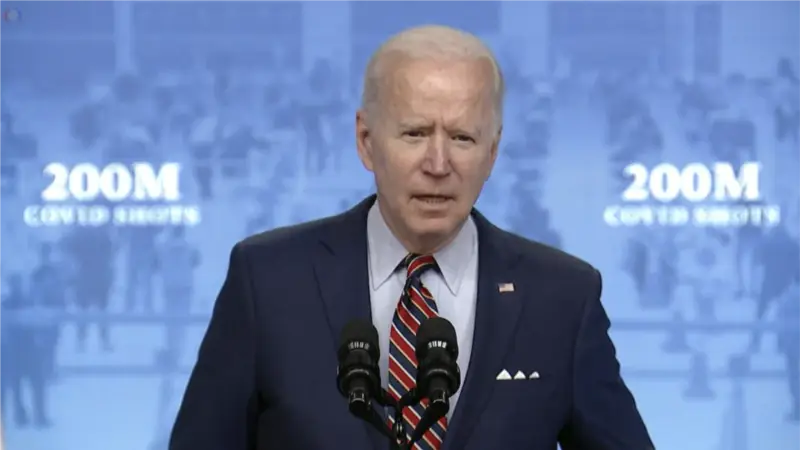 Biden: 200 Milyon Doz Aşı Hedefini Başardık