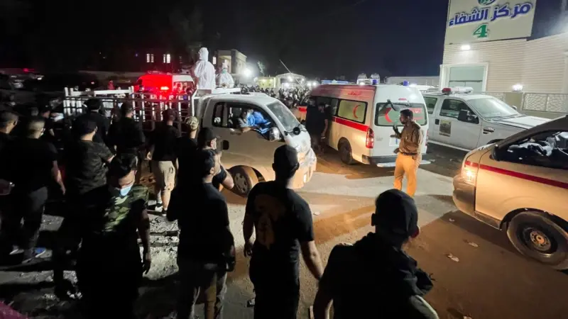 Bağdat’ta Hastane Yangını: 82 Ölü