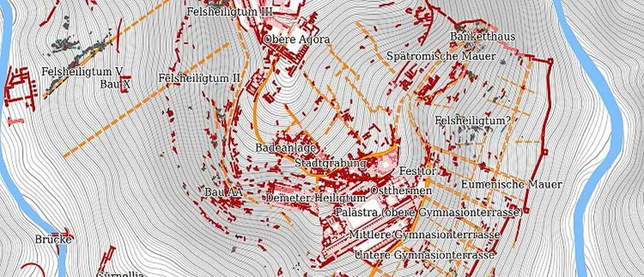 Bergama Antik Kenti'ndeki 1800 yıllık yaşam dünyaya tanıtıldı
