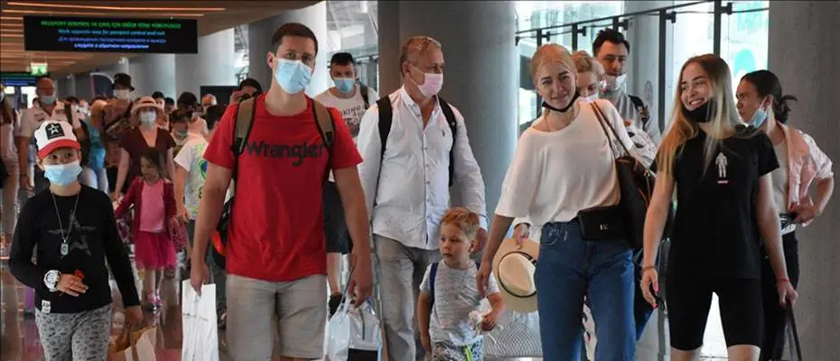 Rusya'dan ilk turist kafilesi Muğla'ya geldi