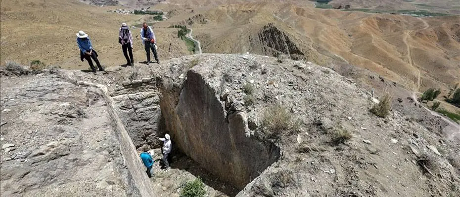 Van'da Urartular dönemine ait yeni bir kale kalıntısı tespit edildi