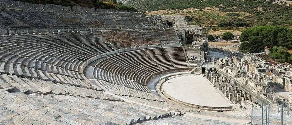 Efes Antik Kenti'nde ziyaretçi sayısı 7 ayda 340 bini aştı