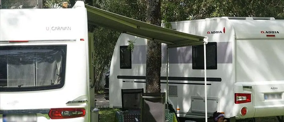 Ankara'da Kurtboğazı Barajı ve Mavi Göl'de Karavan Park açıldı