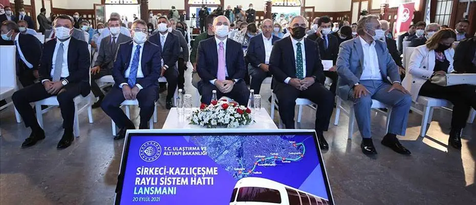 Kazlıçeşme-Sirkeci Kentsel Ulaşım ve Reakreasyon Odaklı Dönüşüm Projesi'nin tanıtımı yapıldı