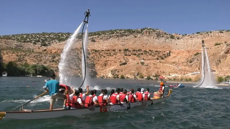 Tarihi Rumkale’de Uluslararası Su Sporları Festivali