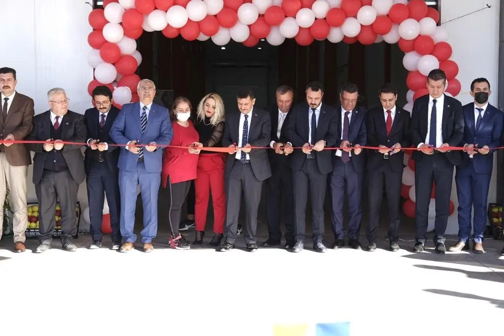 TKDK desteği ile yapılan modern soğuk hava deposu açıldı