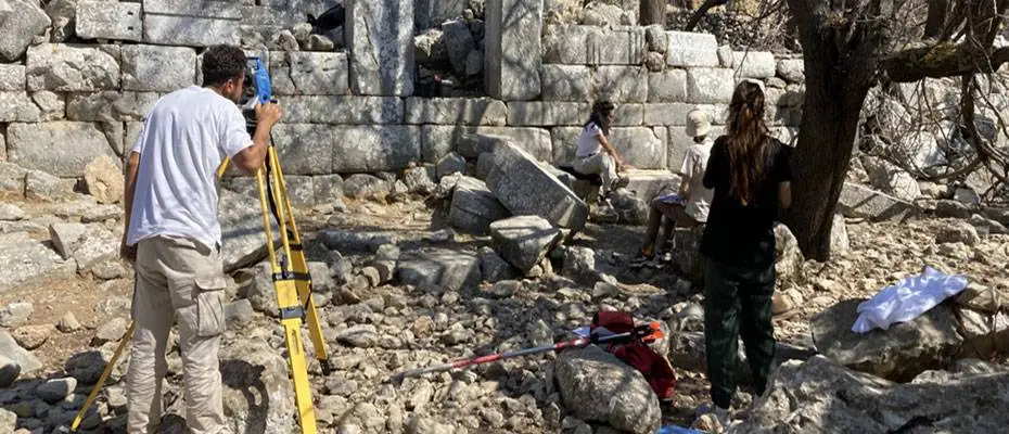 Marmaris'te Phoenix Antik Kenti gün yüzüne çıkarılacak